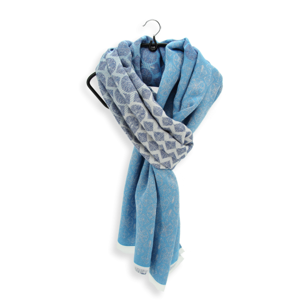 Chèche-homme-coton-lin-bleu-logo