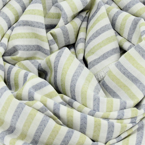 Chèche-homme-vert kaki-coton-Transat