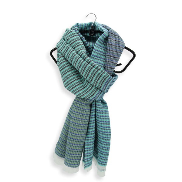 Cheche-marine-turquoise-rayon-cotton-women’s-men’s-scarf