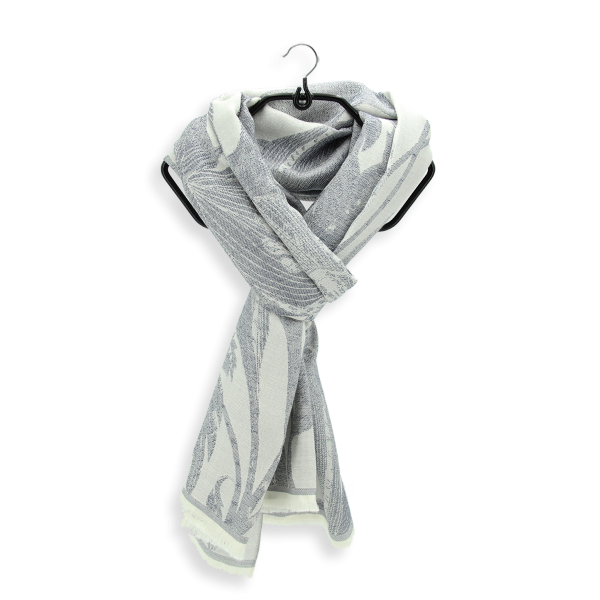 Echarpe-femme-marine-laine-cachemire-soie-Fantastic