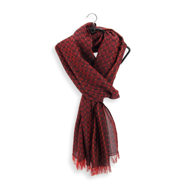 Echarpe-homme-rouge-cachemire-coton-soie-Manchester