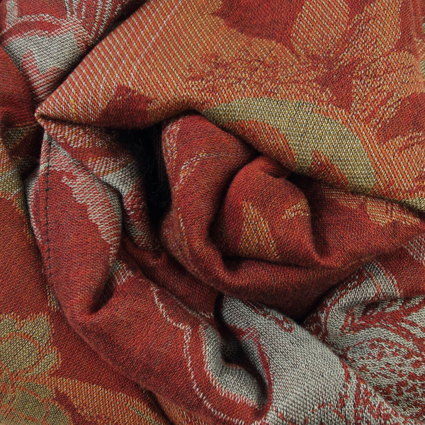 écharpe-femme-coton-laine-roux-Renaissance