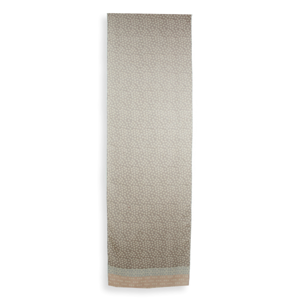 Chèche-homme-coton-lin-modal-marron-Grain de café