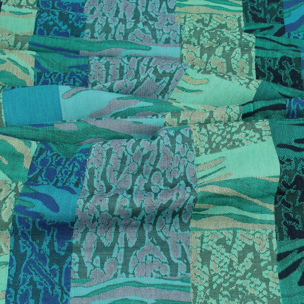 Echarpe-femme-coton-modal-turquoise-bleu-Cybèle