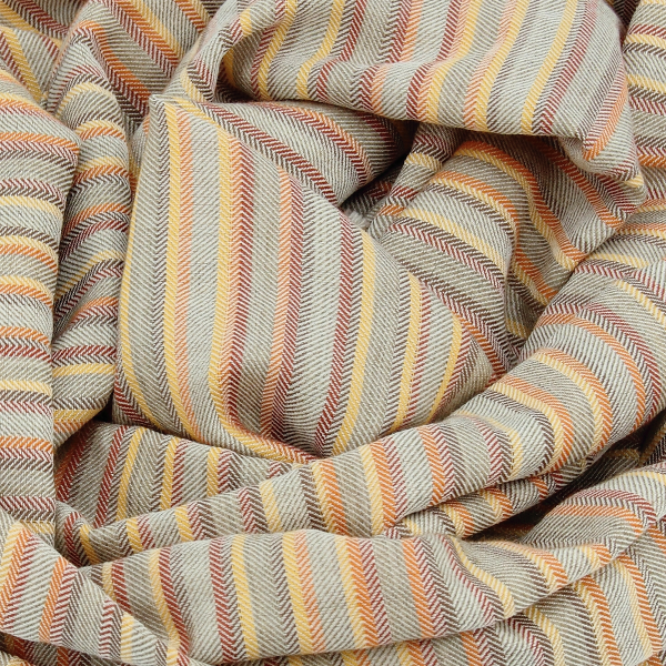 DAMILY Hommes Mode Foulard Echarpe De Plissée Rayée