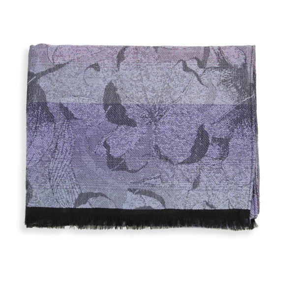 Etole-femme-laine-coton-soie-rose-lilas-Vienne