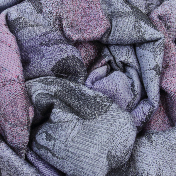 Etole-femme-laine-coton-soie-rose-lilas-Vienne