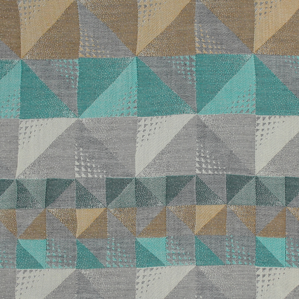 Echarpe-femme-laine-turquoise-kaléidoscope