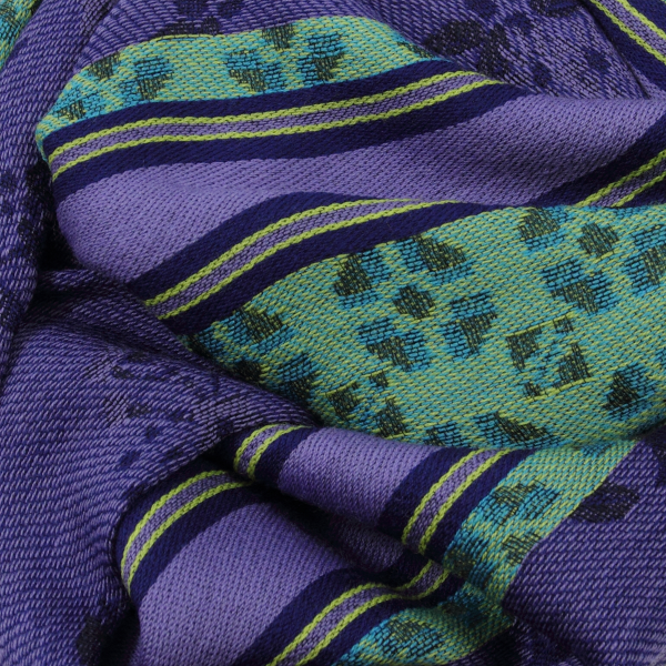 Echarpe-femme-laine-modal-violet-vert-Rovaniemi-2A