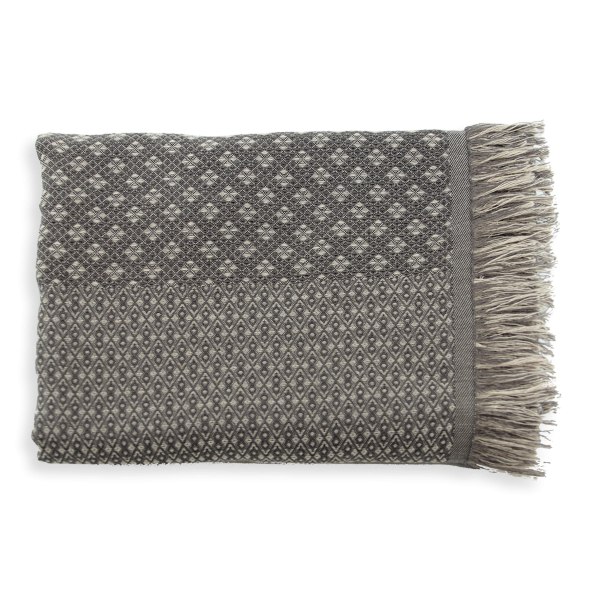 Etole-homme-cachemire-soie-coton-beige-Losange