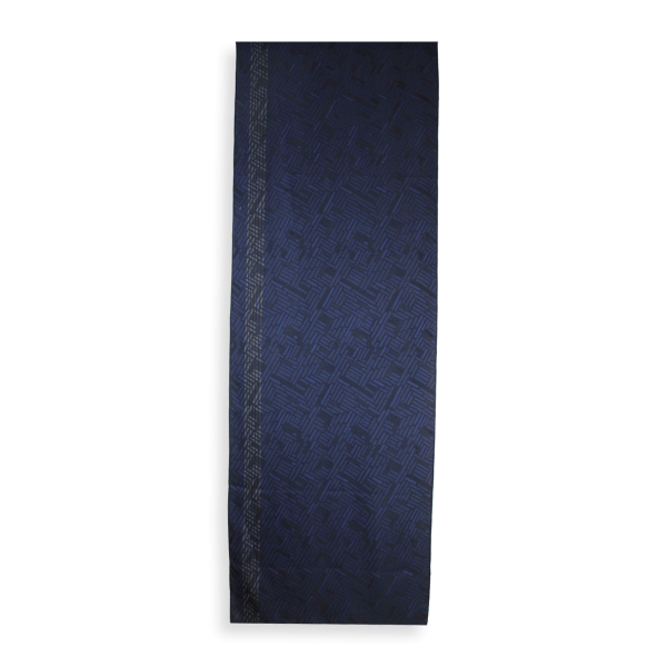 Etole-fabriquée-en-France-cachemire-soie-bleu-marine-Wand