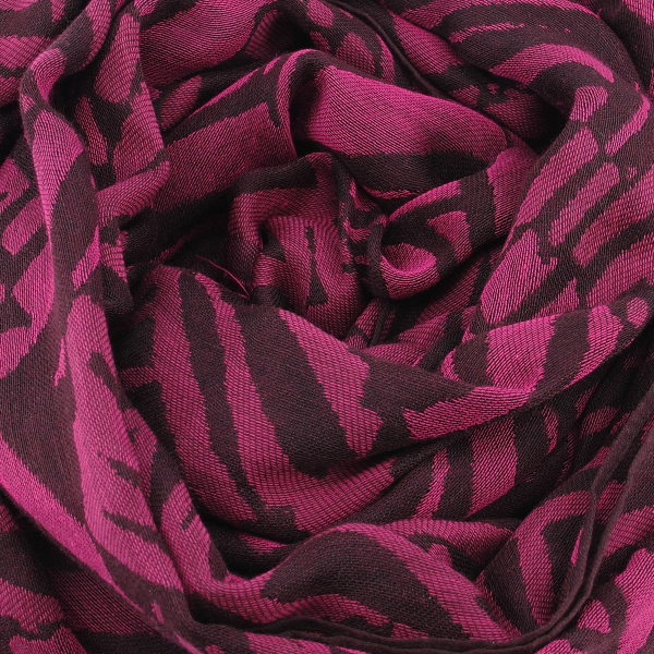 Etole-cachemire-femme-rose-fuchsia-Savanna