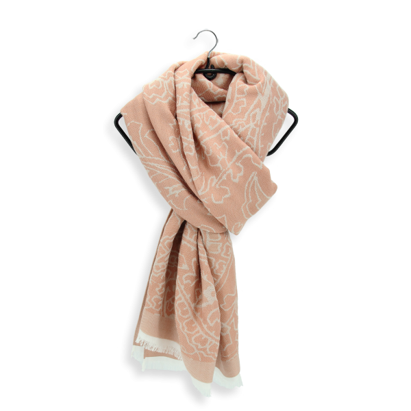 Etole-femme-cachemire-rose nude-Douceur
