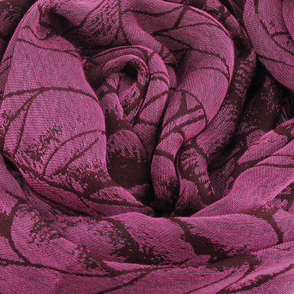 Etole-femme-cachemire-soie-coton-rose-Ronsard