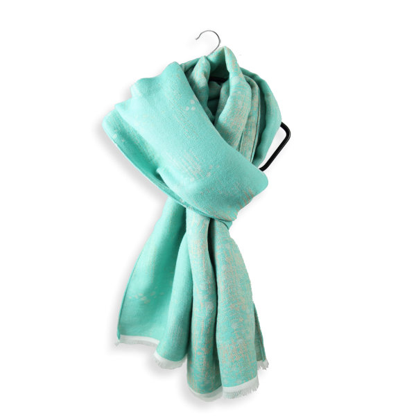 cheche-coton-modal-soie-vert-menthe-Perma-5A