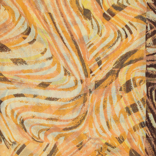 Cheche-femme-imprimé-coton-soie-jaune-imprimé-Vagues