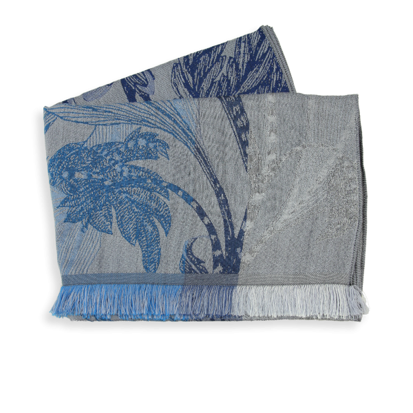 Etole-femme-laine-mérinos-coton-soie-gris-bleu-Venise