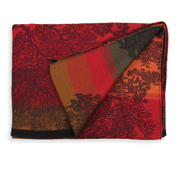 Maxi-étole-femme-laine-mérinos-rouge-Jacaranda
