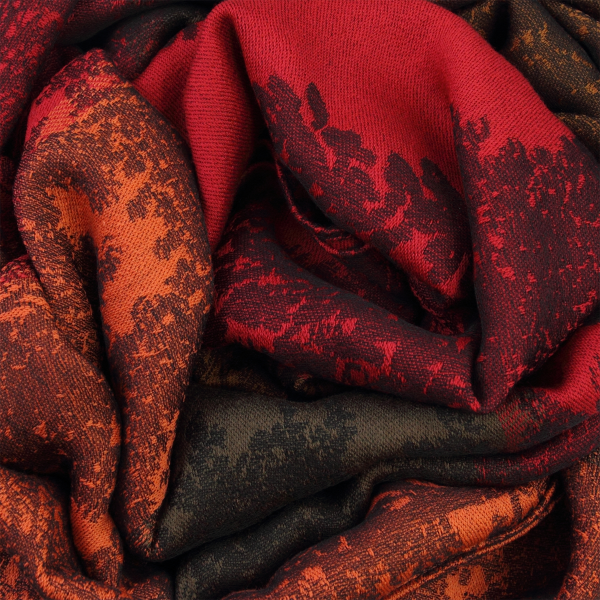 Maxi-étole-femme-laine-mérinos-rouge-Jacaranda