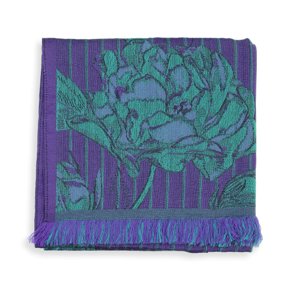 Etole-femme-laine-soie-turquoise-violet-Diva-fabrication-française