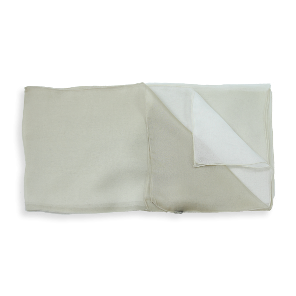 Etole-femme-mariage-soie-ombrée-beige-écru