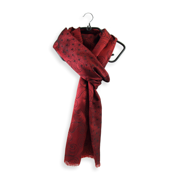 Foulard-homme-soie-rouge-charles-5A