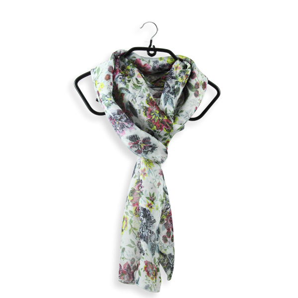 Foulard-femme-soie-imprimée-romantique-jaune-1A