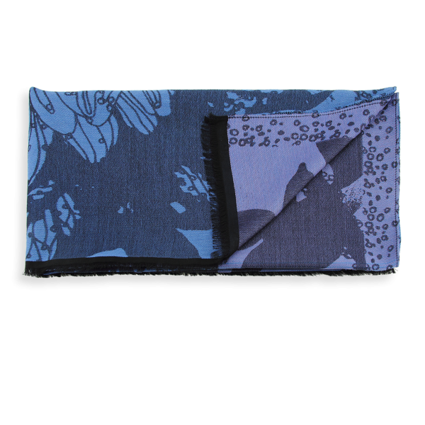 Maxi-etole-femme-laine-soie-coton-bleu-parme-Passion