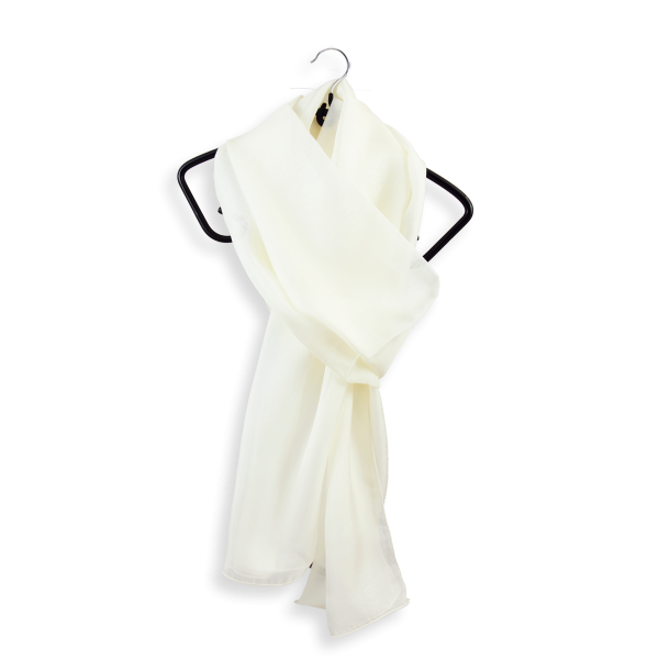 off-white-silk-wedding-women's-airy scarf