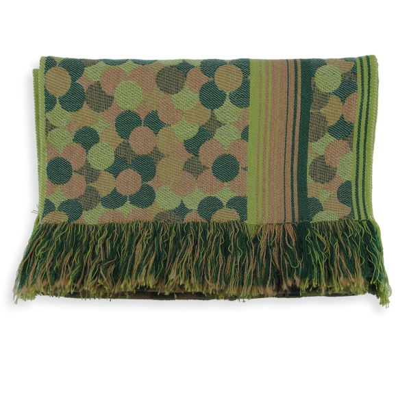 Echarpe-enfant-laine-vert-Hip Hop