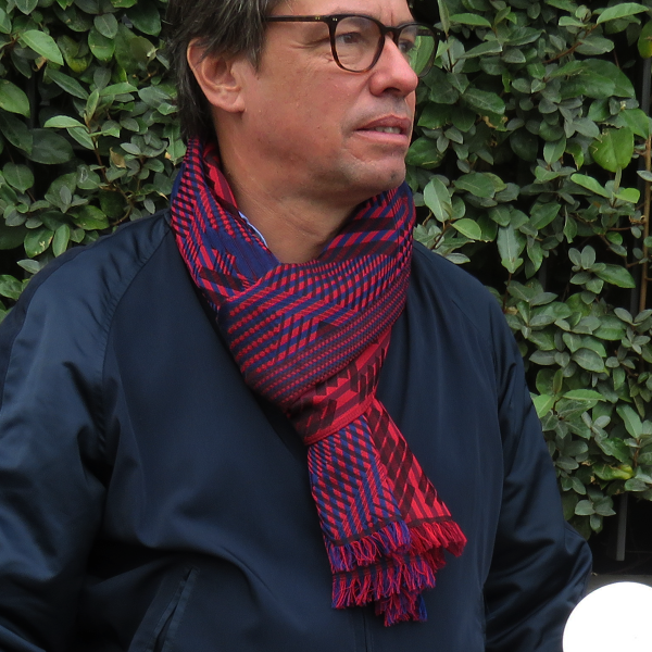 Ride-red-navy-wool-silk-men’s-scarf