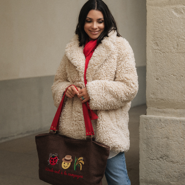 sac cabas personnalisable - coccinelle