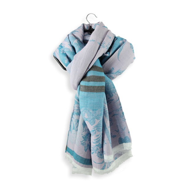 Woman-stole-cotton-modal-silk-parma-turquoise-Astrance-3A