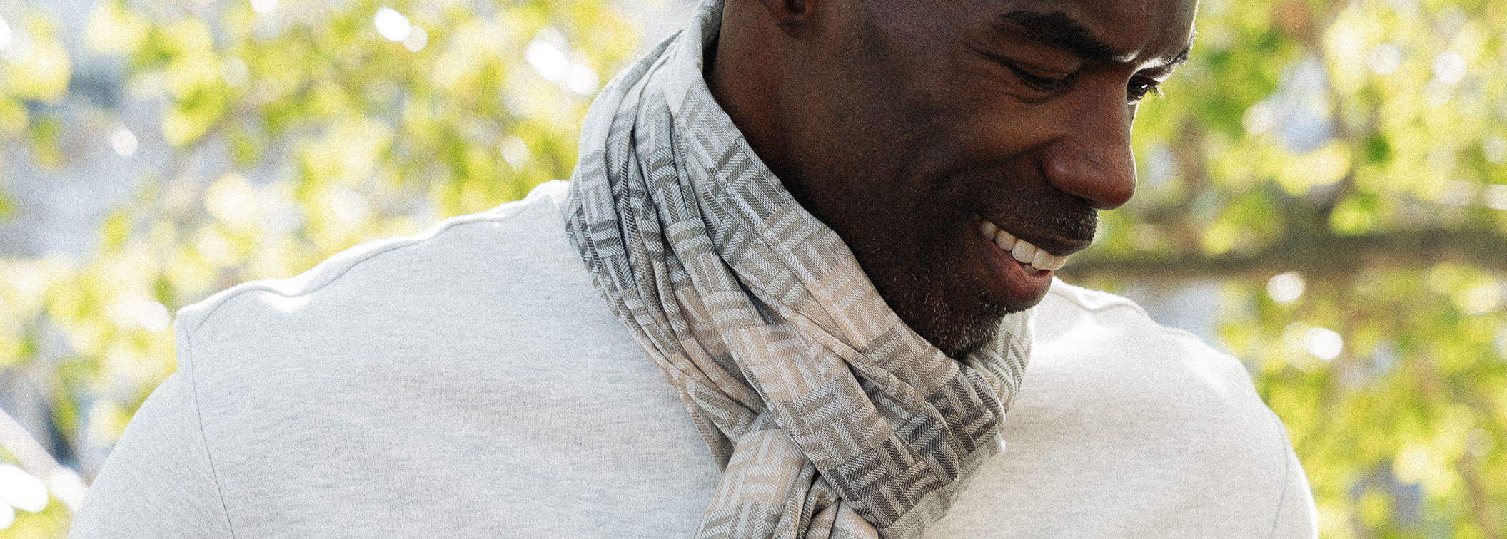 Foulard été homme: la sélection de lafabriquedecharpe.fr