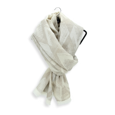 ECHARPE CACHEMIRE BEIGE - BALEARES