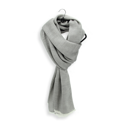 Étole / écharpe Unisexe En Cachemire 100% – Beige Uni, Top Qualité