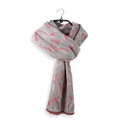 ETOLE COTON MODAL LE CONQUERANT GRIS ROUGE