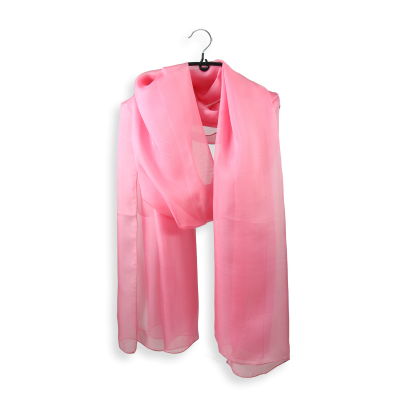 ETOLE SOIE UNIE ROSE BONBON