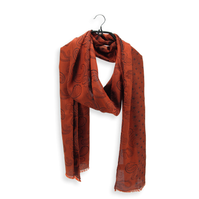 FOULARD SOIE HOMME PAPIKA - CHARLES