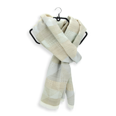 PARL GRAY WOOL BLEND SCARF - KALEIDOSCOPE