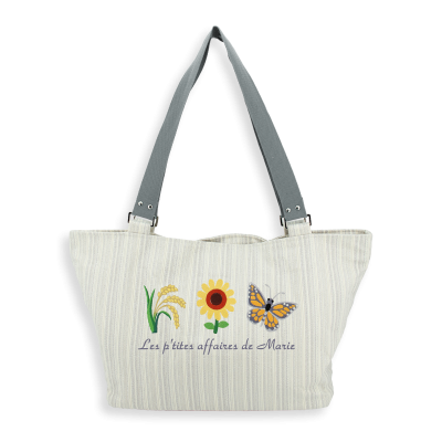 SAC ADOS PERSONNALISABLE - PAPILLON