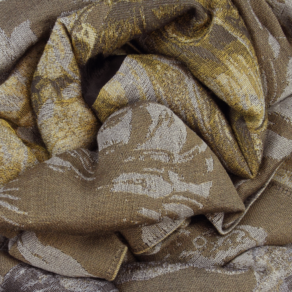 Beautiful women's blend wool stole beige | timeless antique