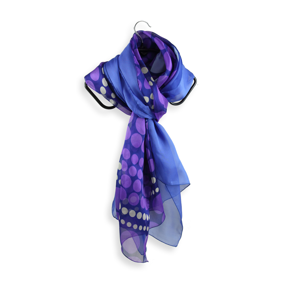 echarpe violette femme