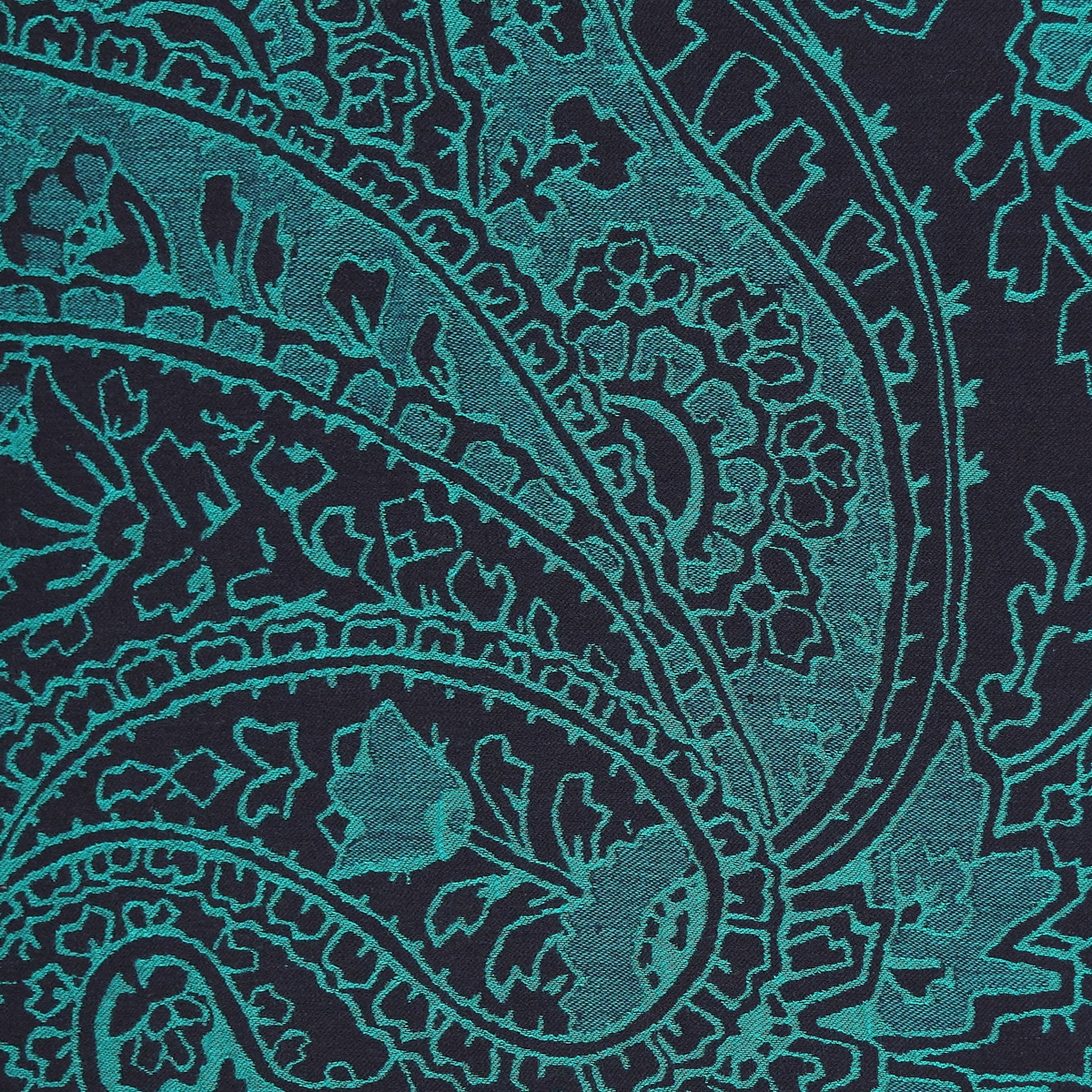 Echarpe en Tartan écossais de laine bleu et noir - Giles Hévair