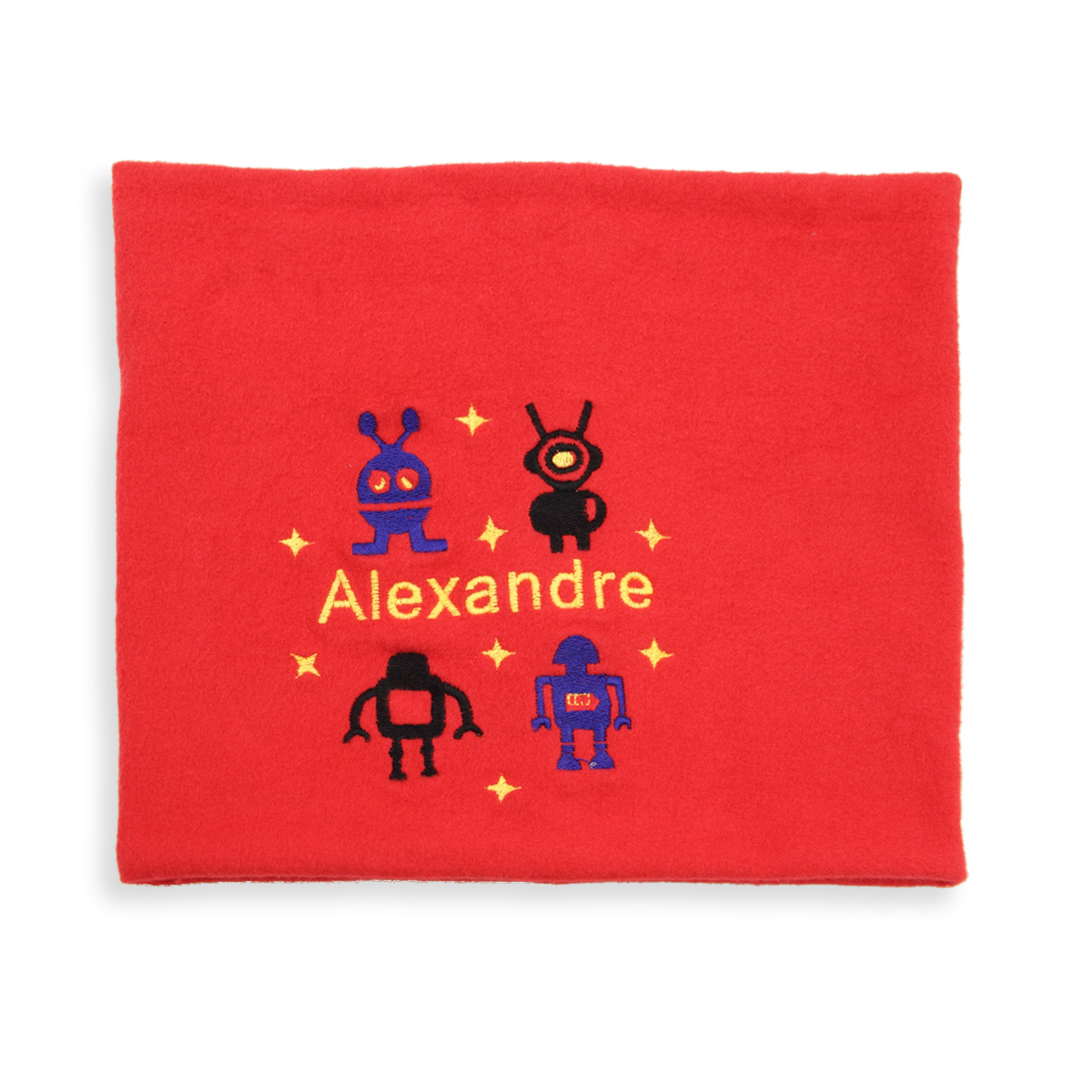 Écharpe Brodée Personnalisée : écharpe Avec Prénom Personnalisé, Bordure à Pampilles Douce Au Toucher - France