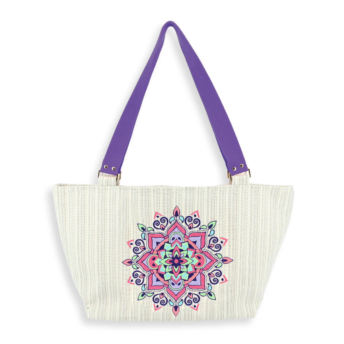 Handmade Velvet Shopping Bag With Mandala Print Tote Bag Shopping Bag Beach  Bag - Etsy