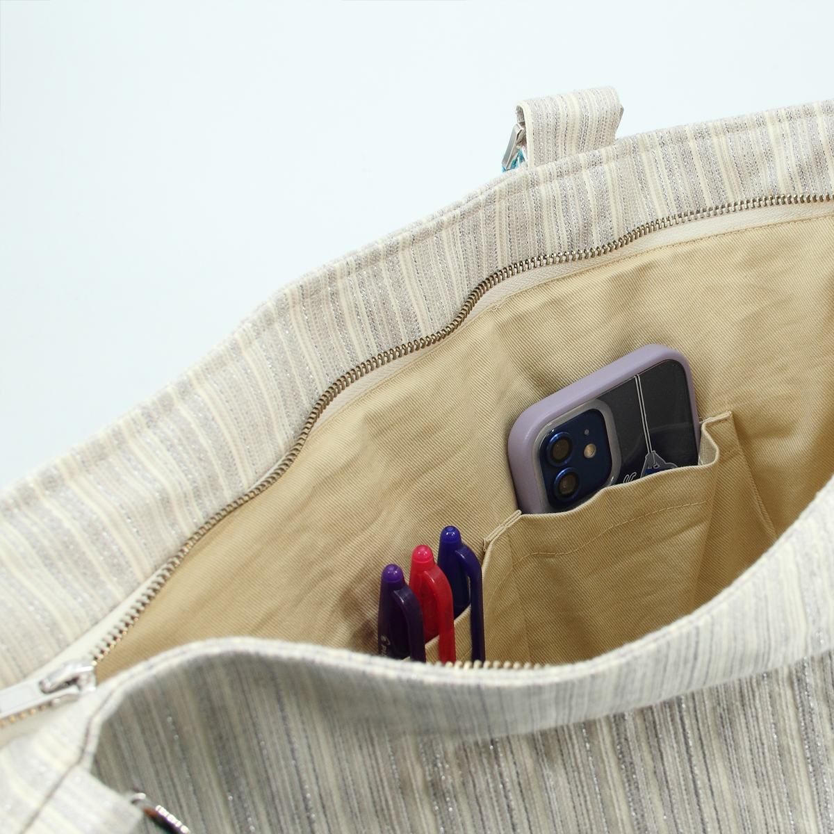 Sac online brodé fleurs